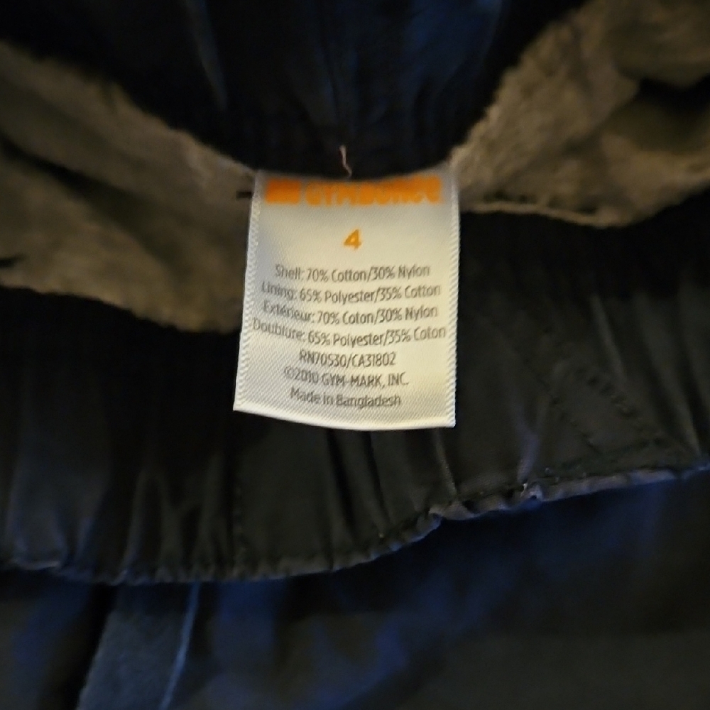Gymboree Dark Blue Lined Pants